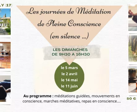Les journées de Méditation et de Pleine Conscience