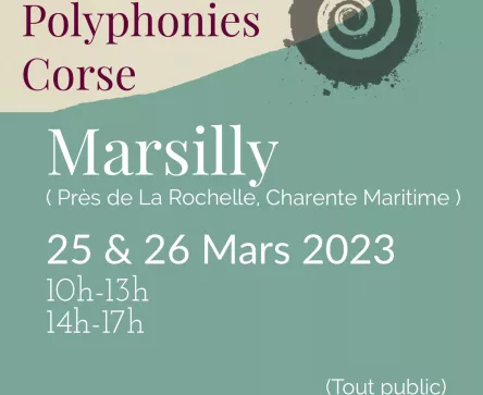 Master Class Vibrations et polyphonies Corses